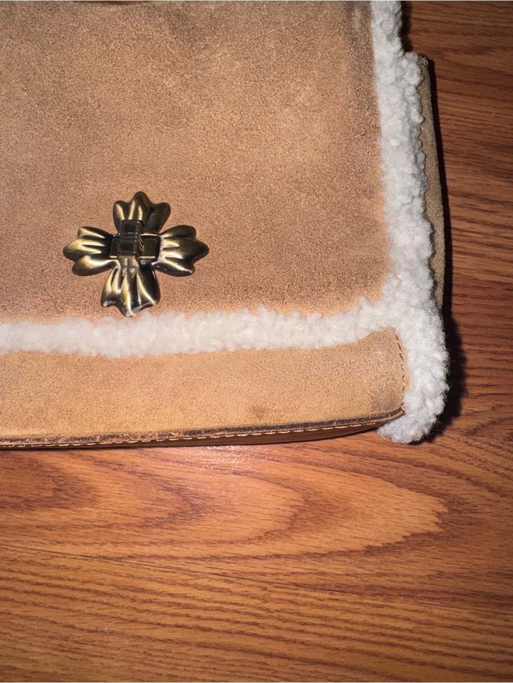Patricia Nash Harlow Suede Flap Bag - Picture 4 of 5